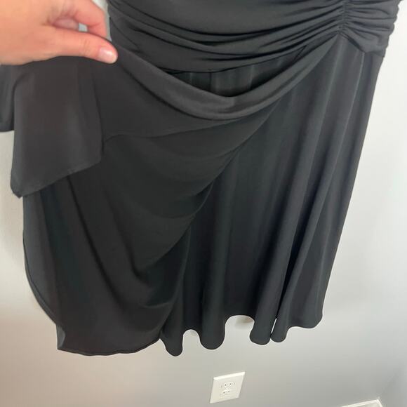 Maggy L Black Dress LBD Little Black Dress Size 14 - Picture 7 of 13